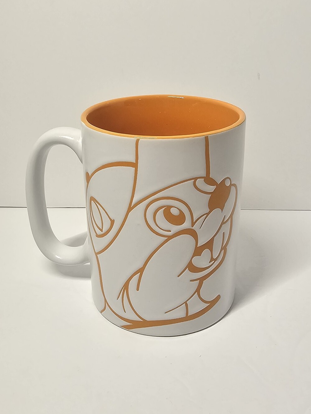 Buc-ee's Ceramic Mug Orange Outline/Interior Beaver Coffee‎ Tea Drink Cup